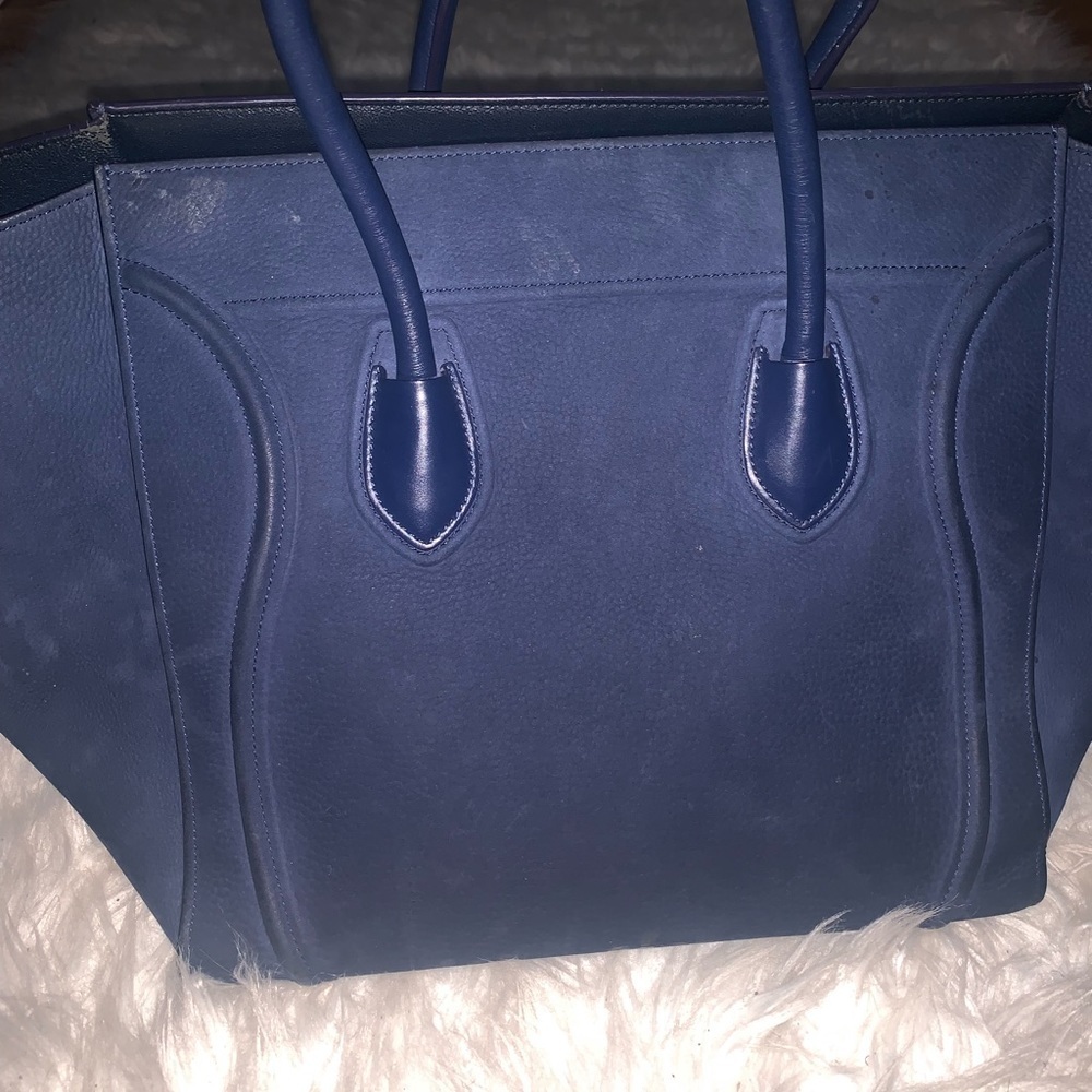 🦋CELINE Medium Phantom Luggage Navy Blue🦋 - Picture 6 of 8